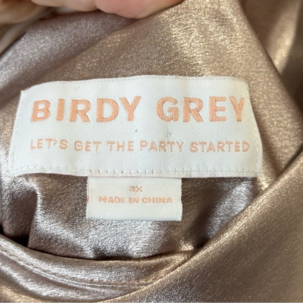 Birdy Grey Women's 3X Elegant Formal Satin Slip Dress - Picture 5 of 9